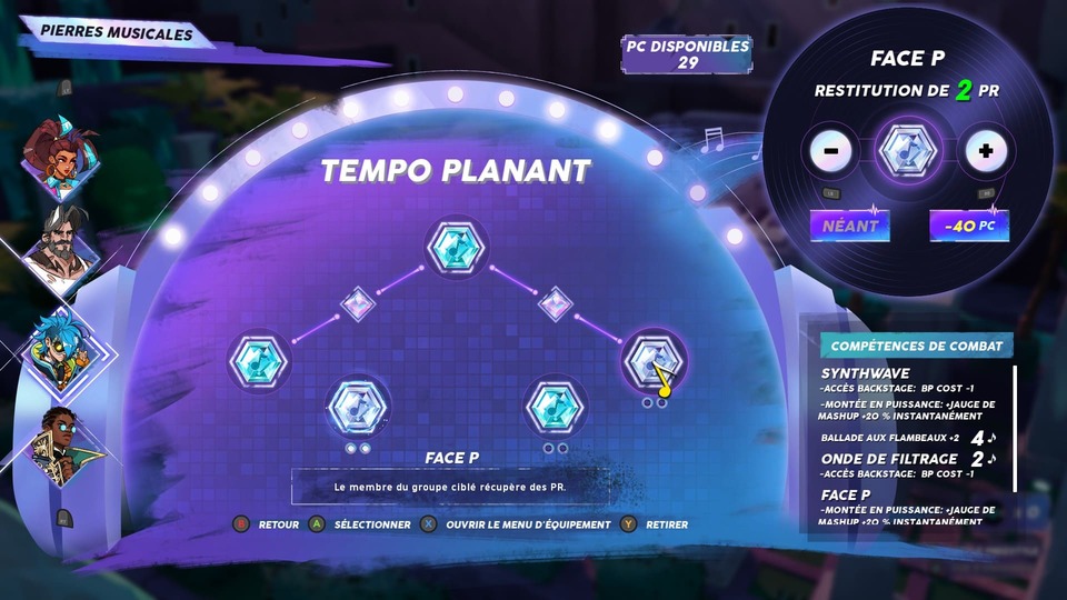 People of Note - Pierres musicales à équiper