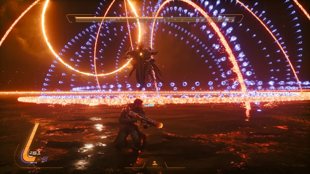 Test Saros - Combat contre le boss final
