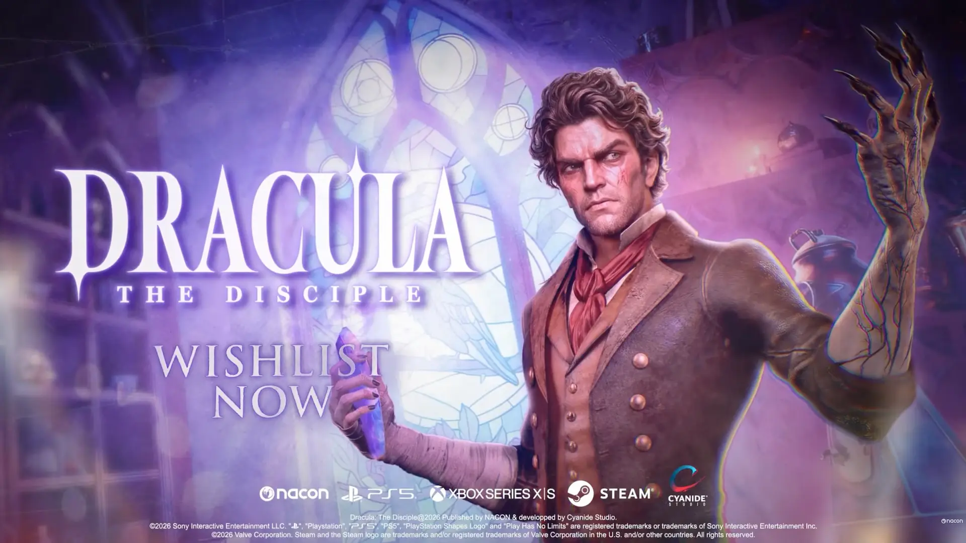 Nacon Connect : Cyanide annonce Dracula: the Disciple pour 2027 sur ...
