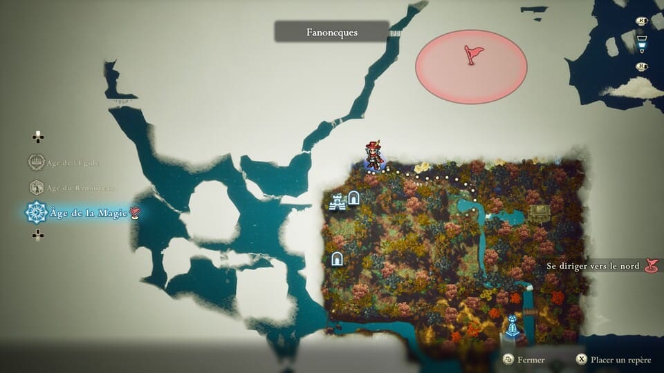 The Adventures of Elliot: The Millennium Tales - Carte du monde