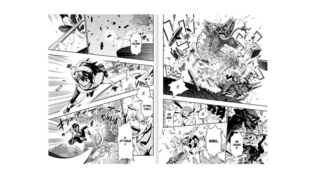 Une planche de Metaphor: ReFantazio
