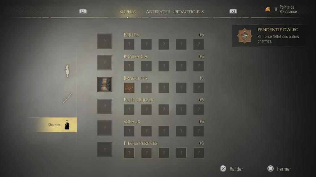 Resonance: A Plague Tale Legacy - Equipement