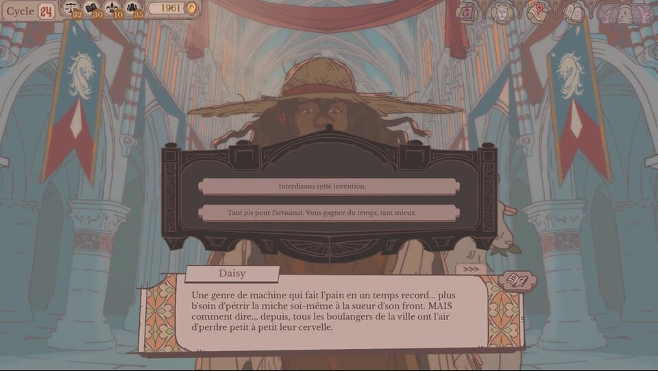 Sovereign Tower - Dialogue avec un PNJ