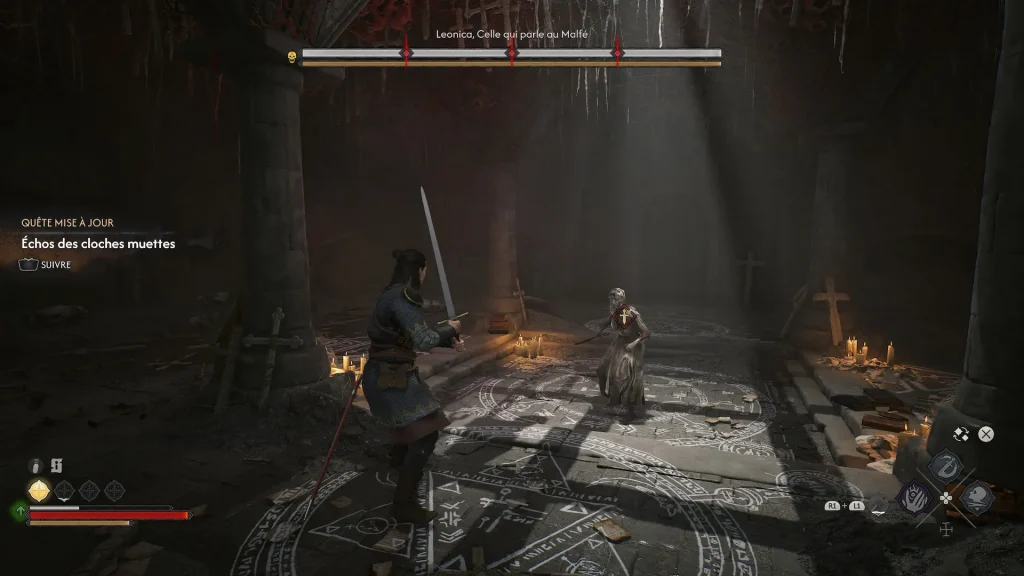 The Blood of Dawnwalker combat contre le boss Leonica