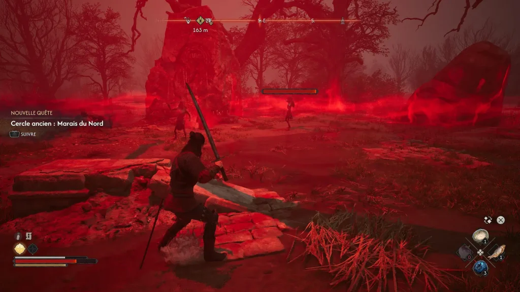 The Blood of Dawnwalker combat contre des esprits