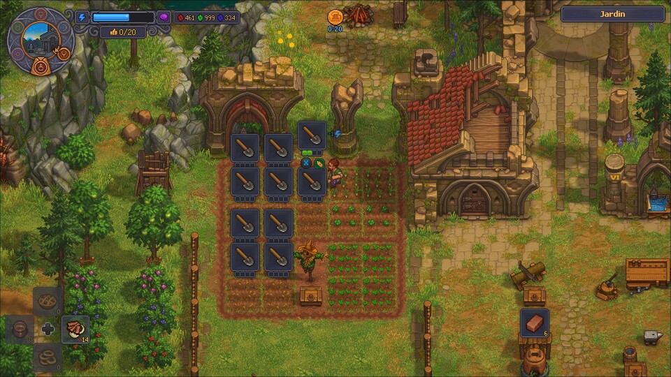 Graveyard Keeper 2 - Culture de terrain