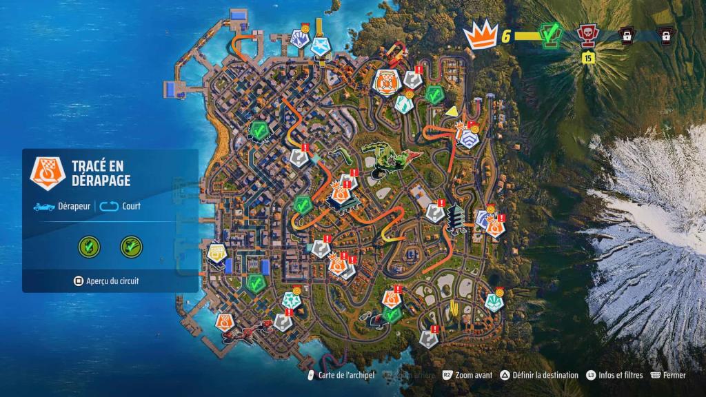 TEST Hot Wheels Infinite Rush - Carte d'un monde