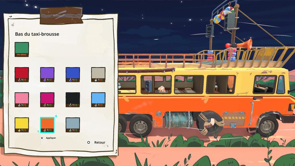 KALANORO TEST - Personnalisation bus
