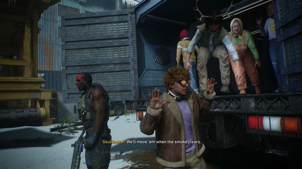 Image d'un groupe de mutants capturé
