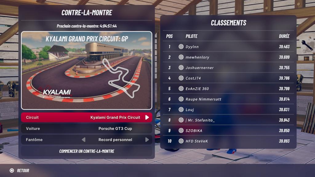TEST iRacing Arcade - Time-attack avec classement