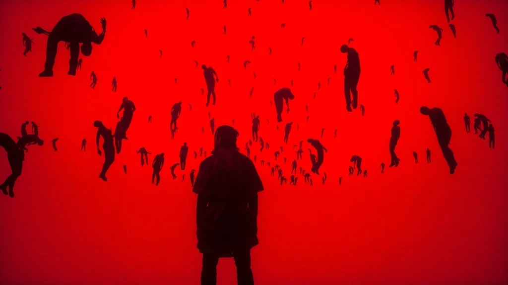 Control Resonant - Ambiance cauchemardesque Rouge et Noir