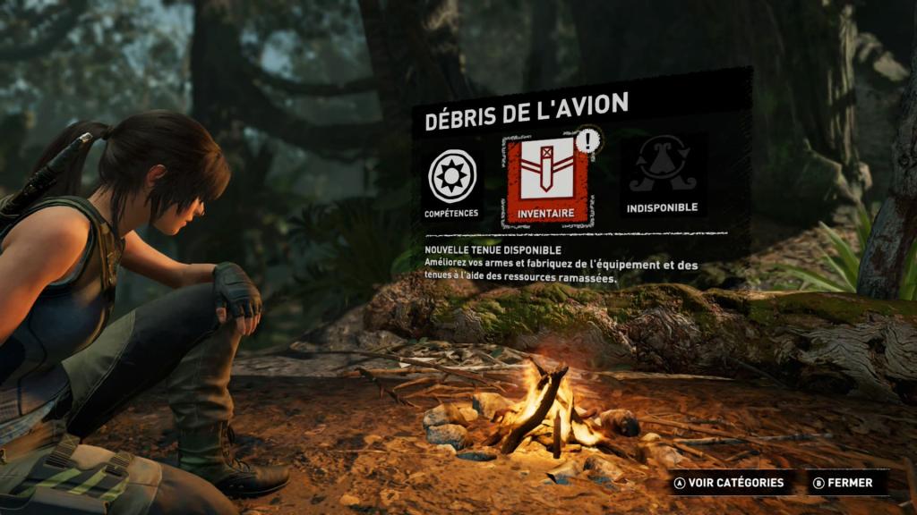 TEST Shadow of the Tomb Raider - Feu de camp