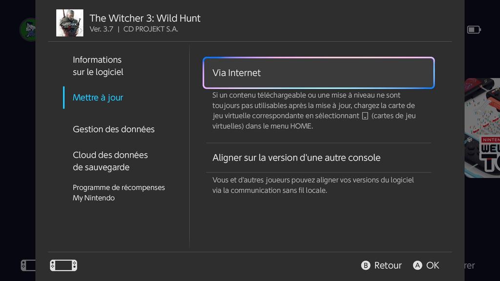 TUTO Witcher 3 Remastered Switch 2
