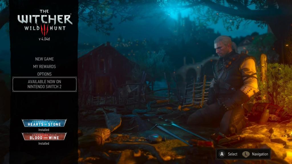 TUTO Witcher 3 Remastered Switch 2